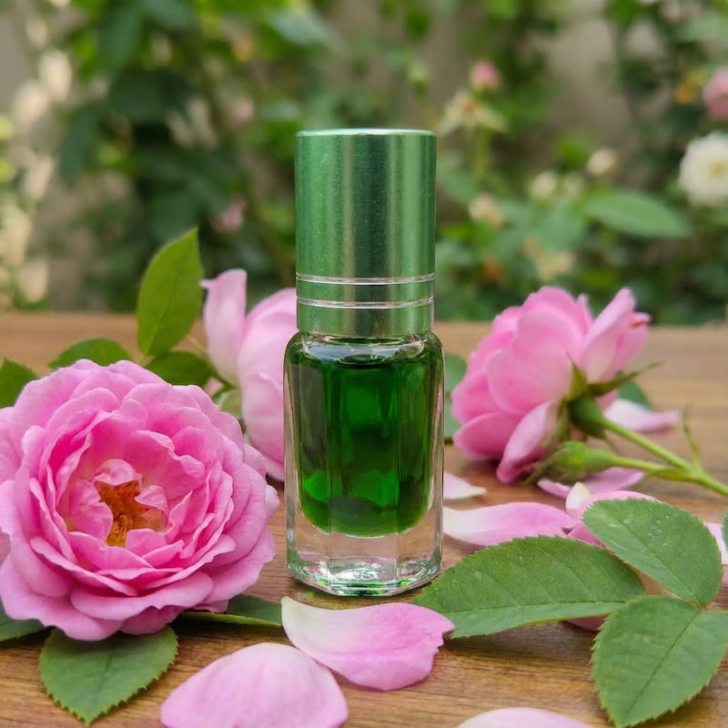 عطر گل محمدی طبیعی اصل 100% طبیعی 1 گرمی